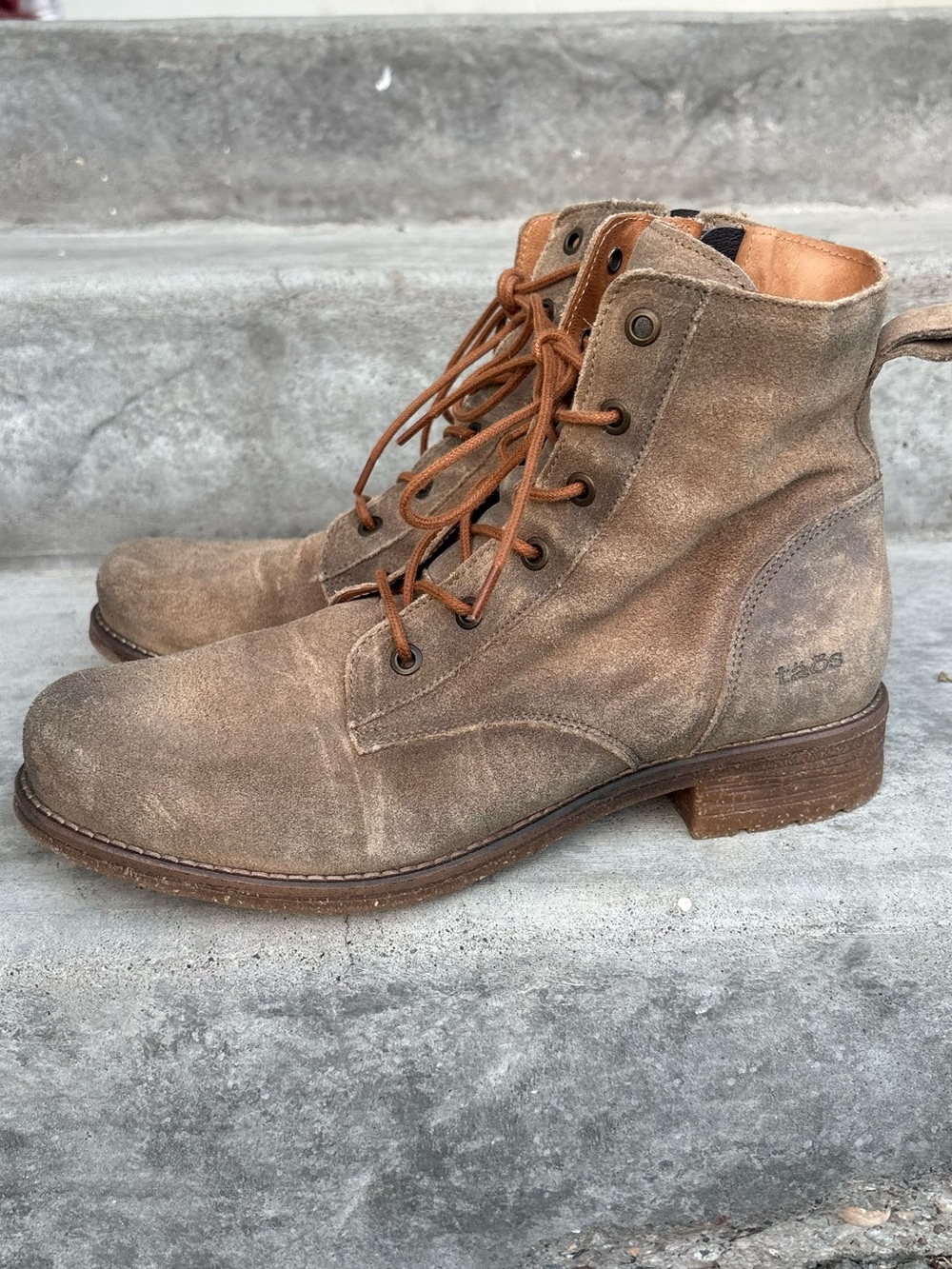 Taos Boot Camp Distressed Boot Size 40 - Picture 3 of 11